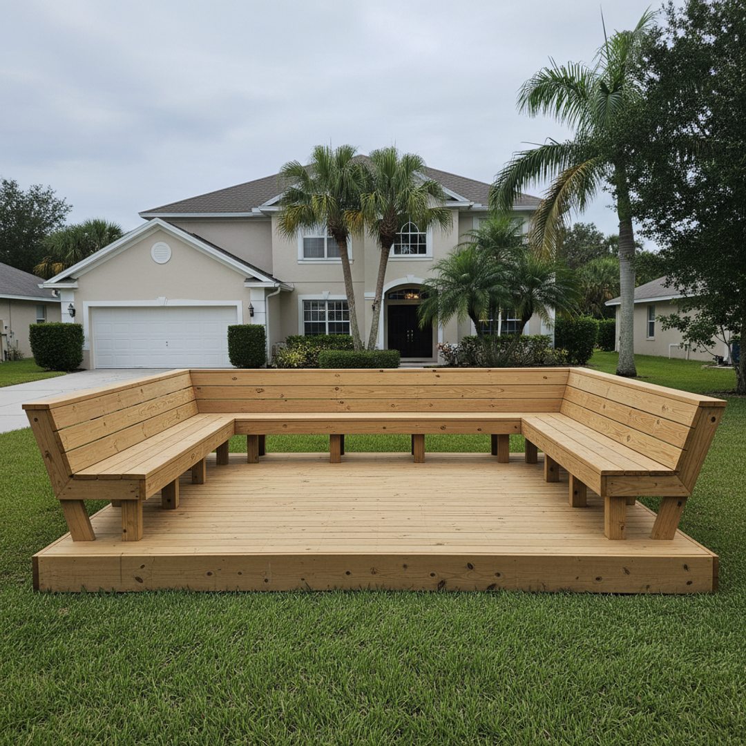 Deck Repair completed by New Look Deck Co in Brandon, FL