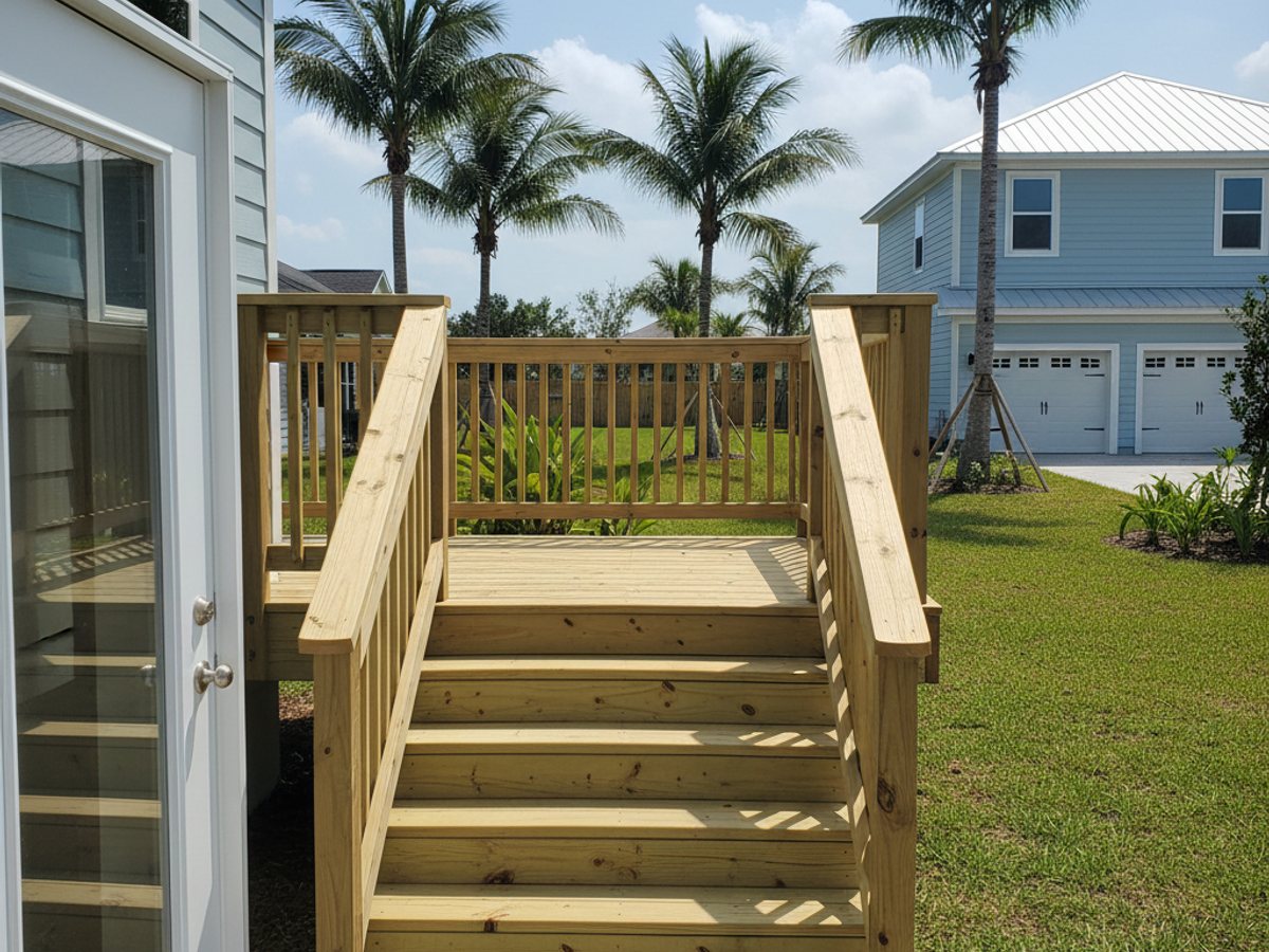 Deck Staining & Sealing completed by New Look Deck Co in Plant City, FL
