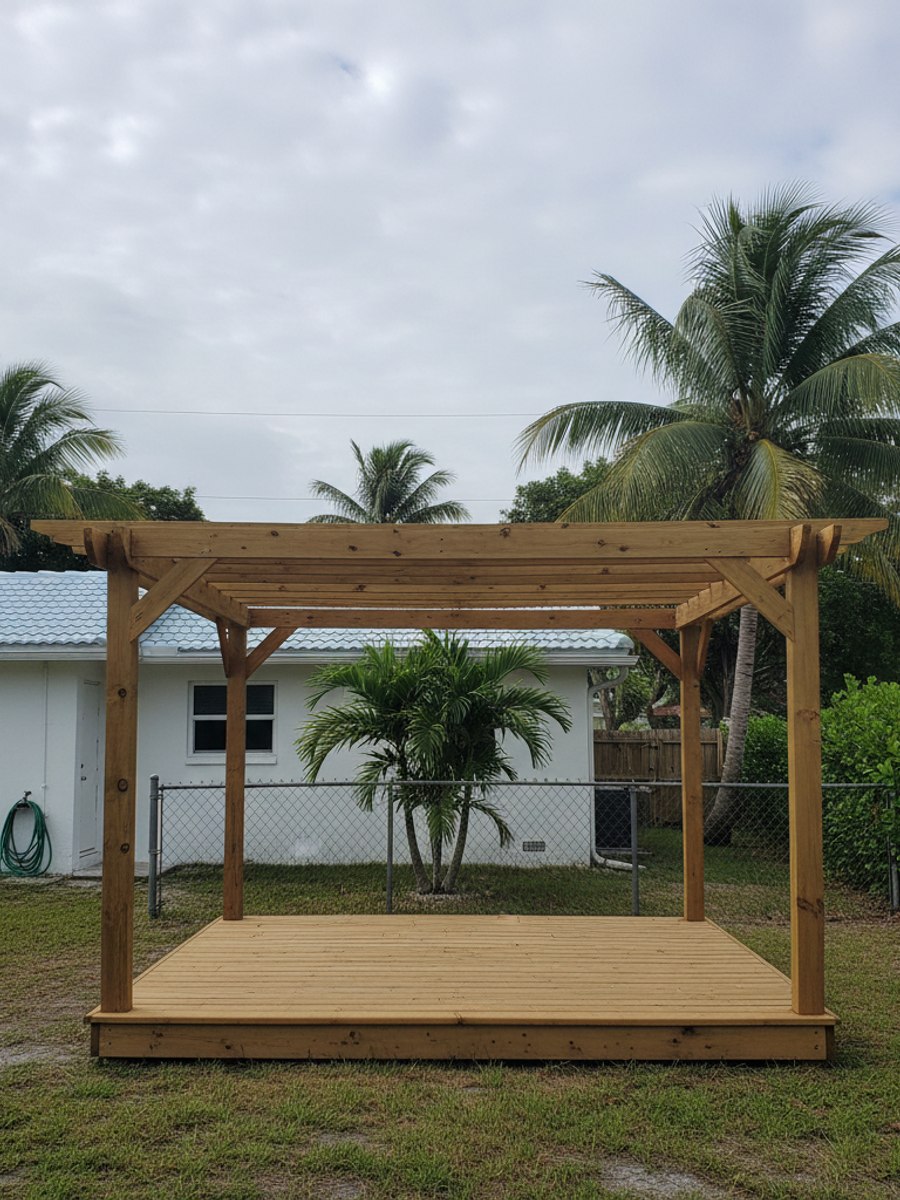 Pool Deck Installation completed by New Look Deck Co in Bartow, FL