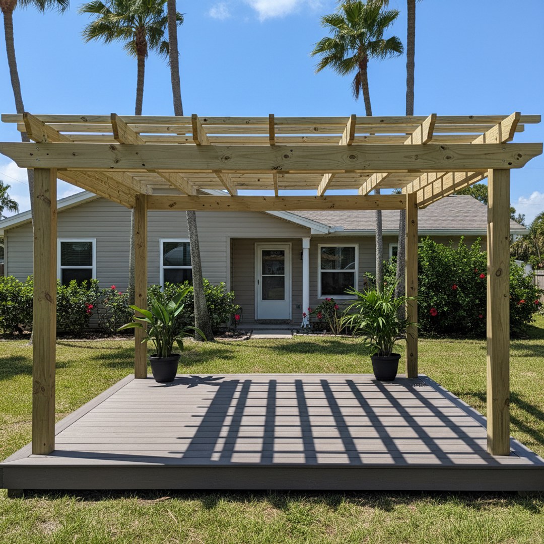 Deck Removal & Rebuild completed by New Look Deck Co in Zephyrhills, FL