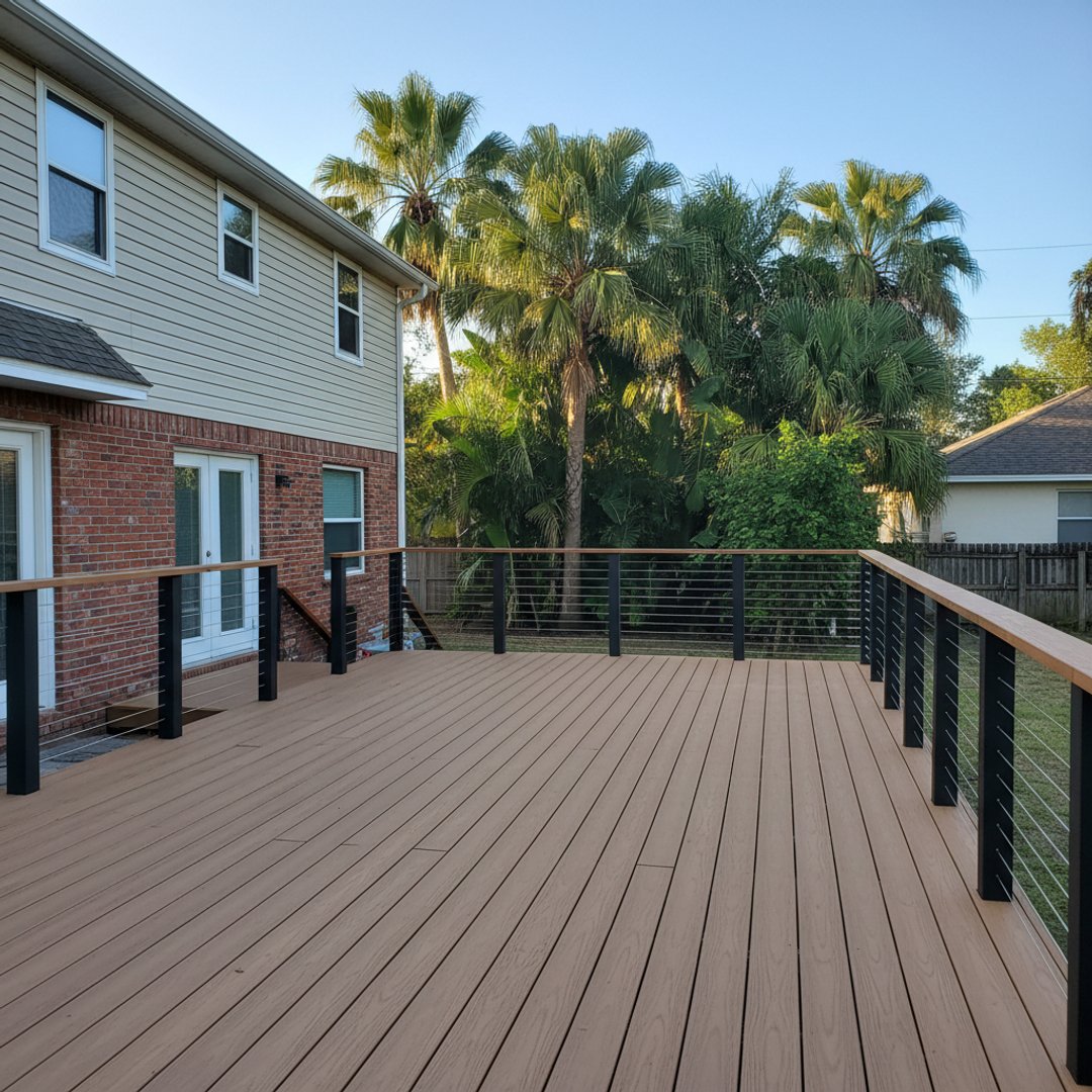 Deck Staining & Sealing completed by New Look Deck Co in Winter Haven, FL