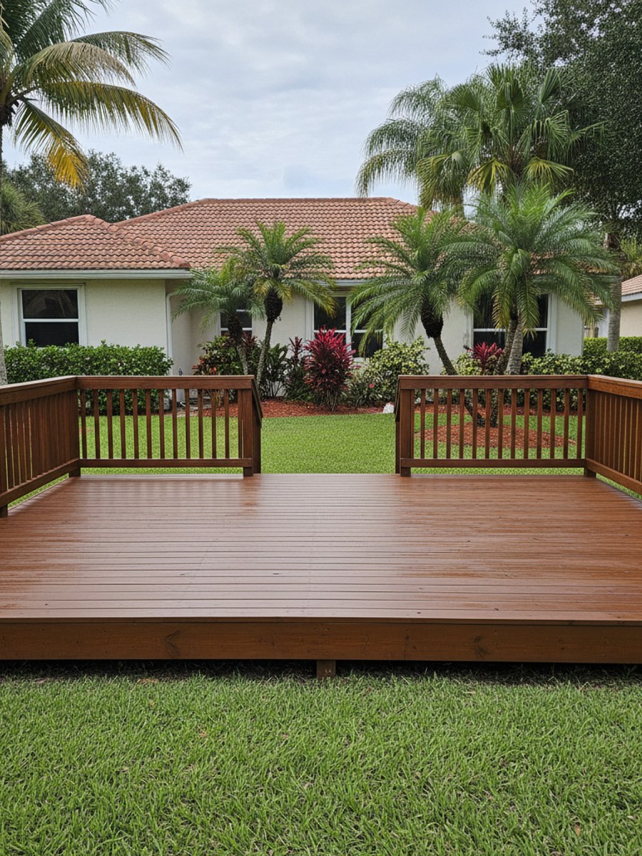 Pool Deck Installation completed by New Look Deck Co in Haines City, FL