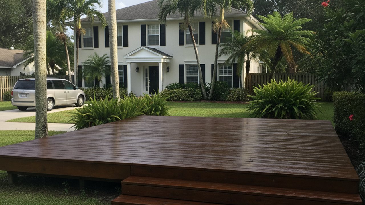 Deck Removal & Rebuild completed by New Look Deck Co in Bartow, FL