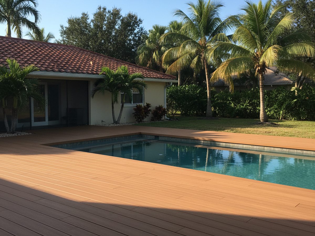 Screened-In Deck Additions completed by New Look Deck Co in Zephyrhills, FL