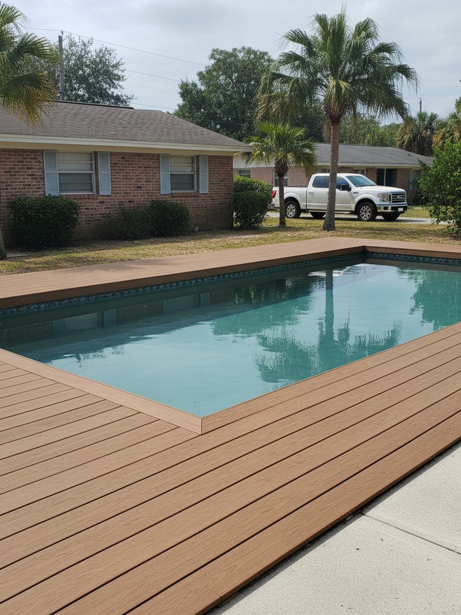 Deck Installation completed by New Look Deck Co in Auburndale, FL